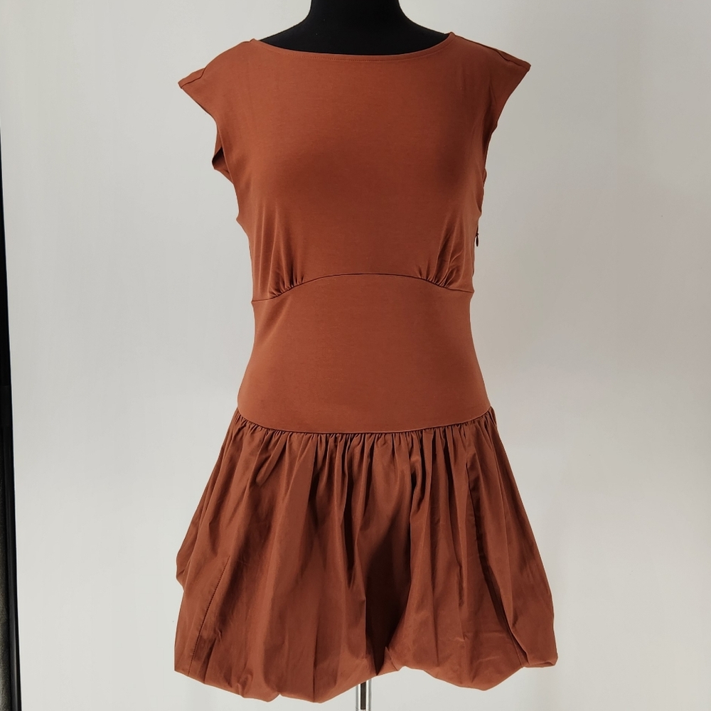 J. Crew Ballon Hem Mini Dress